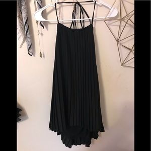 Nasty Gal halter pleated tank top